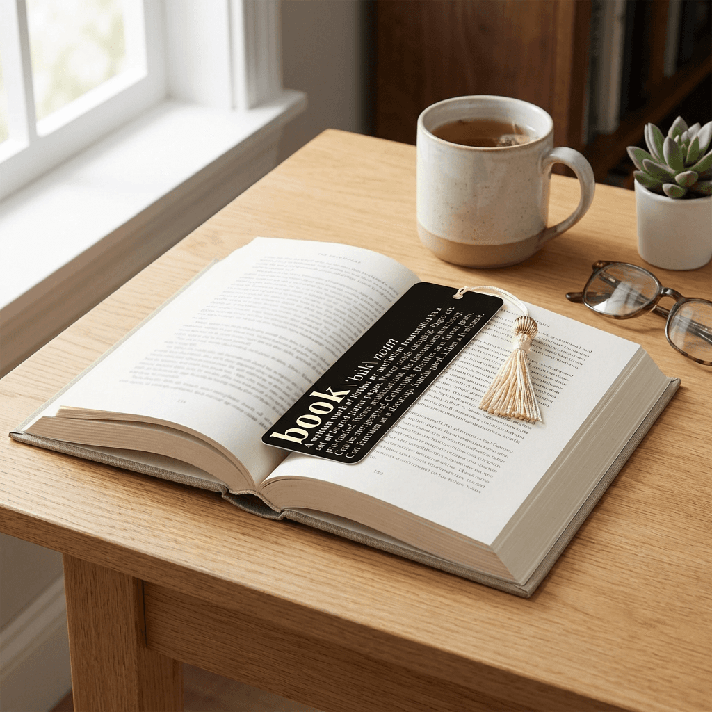 Paper Bookmark with Tassel - 1